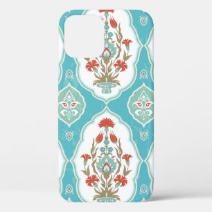 Vintage floral seamless pattern in oriental style iPhone 12 case