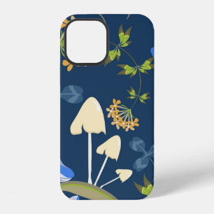 Vintage floral seamless pattern with flowers, lea iPhone 12 case