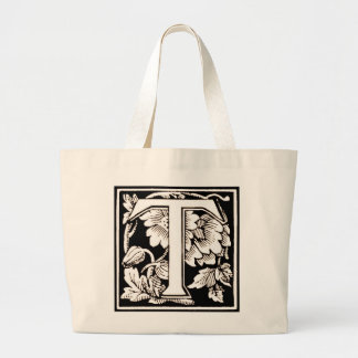 Vintage Floral 'T' Framed - Bag