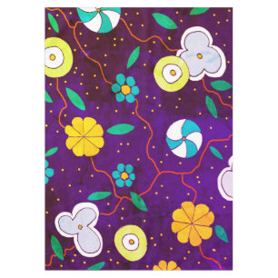 Vintage Floral Tablecloth