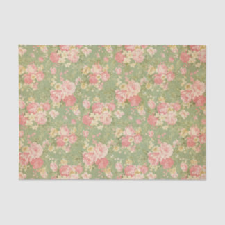 Vintage Floral Tissue Paper