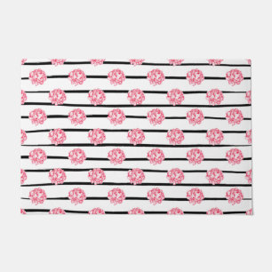 Vintage Floral Towels Doormat
