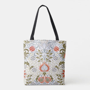 Vintage Floral Wallpaper by William Morris (1879) Tote Bag