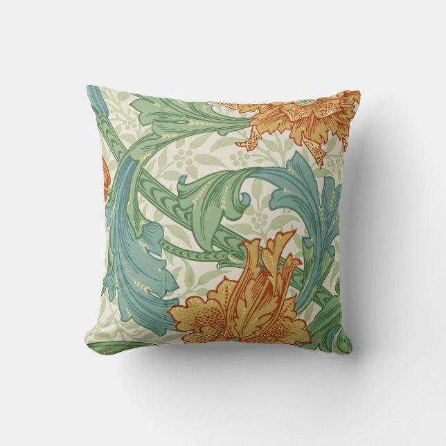 Vintage Floral Wallpaper Cushions (Front)