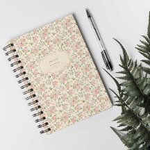Vintage Floral Watercolor Prayer Journal Planner