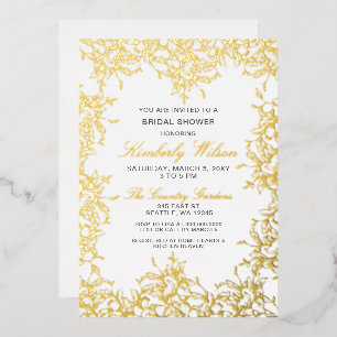 Vintage Floral Wedding Bridal Shower