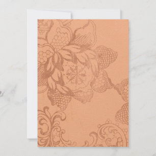Vintage Floral Wedding Invitations
