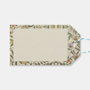 Vintage Floral William Morris Fruit Gift Tags