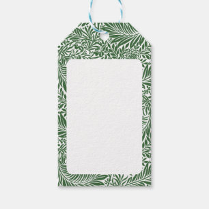 Vintage Floral William Morris Willow Bough Green Gift Tags