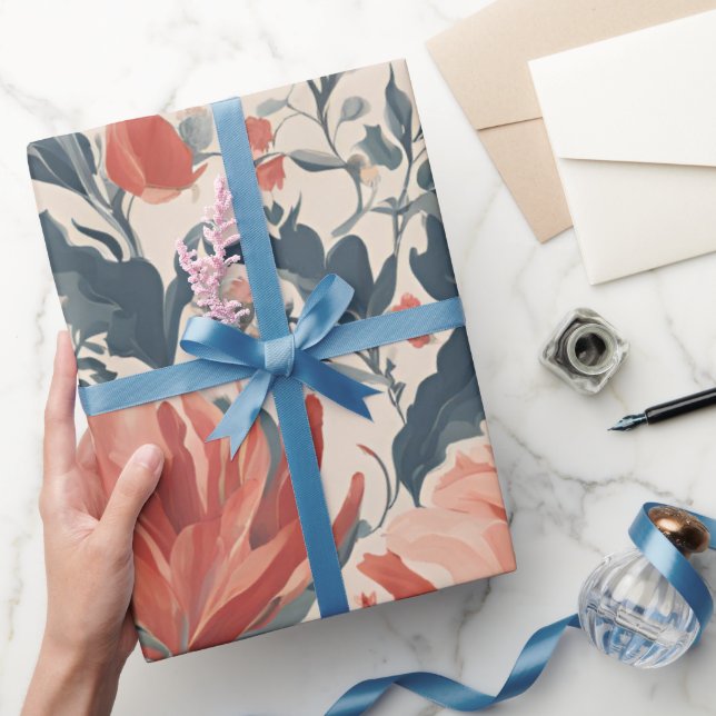 Vintage Floral Wrapping Paper (Gifting)