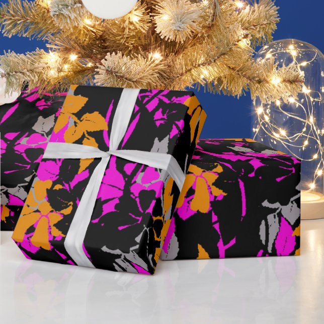 Vintage floral wrapping paper (Holidays)