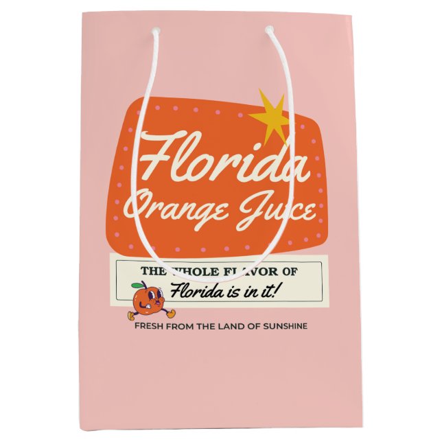 Vintage Florida Gift Bag (Front)