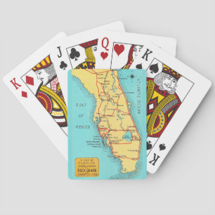 Vintage Florida Gulf Coast Playing Cards
