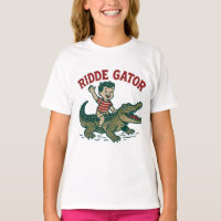 Vintage Florida Kitsch Ridde Gator | Retro Girls