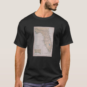 Vintage Florida Map (1923) T-Shirt