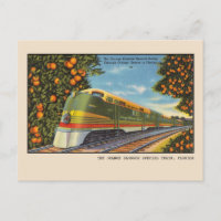 Vintage Florida Orange Blossom Special Train