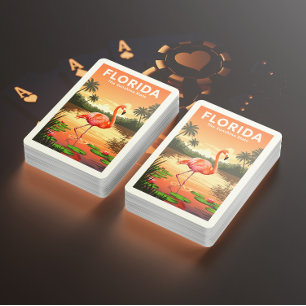 Vintage Florida Playing Cards