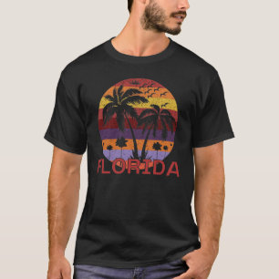 Vintage Florida USA Summer Beach T-Shirt