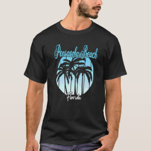 Vintage Florida Vacation Pensacola Beach  I Love P T-Shirt