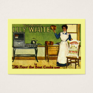 VINTAGE FLOUR ADVERTISING KITCHEN GIFT TAG CARDS