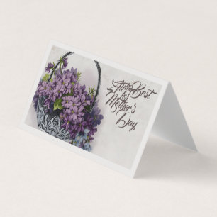 Vintage Flower Basket – Mother's Day Bloom