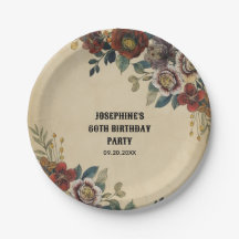 Vintage Flower Birthday
