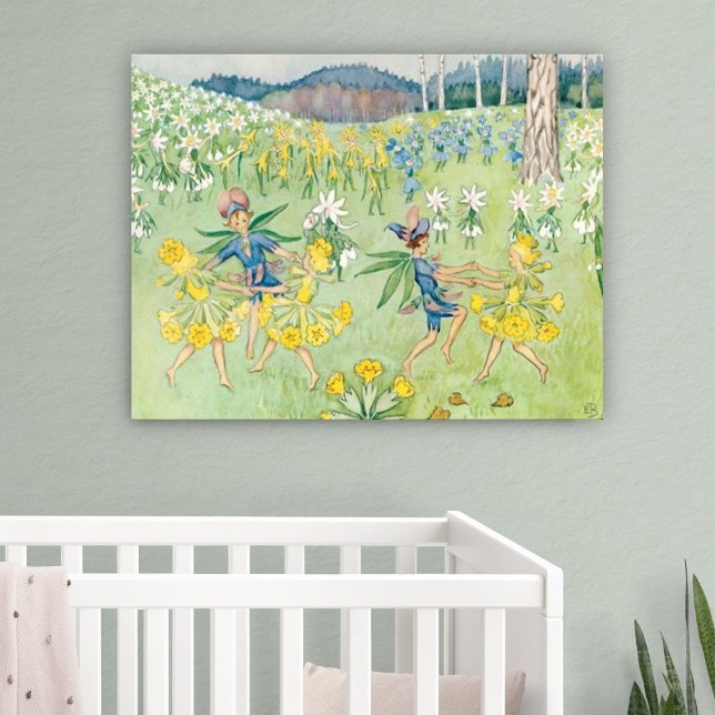 Vintage Flower Festival by Elsa Beskow  Poster (Creator Uploaded)