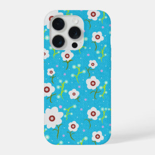 Vintage Flower Pattern Mobile Cover