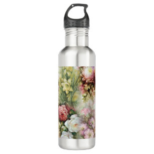 Vintage Flowers 710 Ml Water Bottle