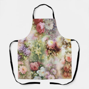 Vintage Flowers Apron