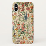 Vintage Flowers by Adolphe Millot Case-Mate iPhone Case<br><div class="desc">Vintage Flowers by Adolphe Millot. 
Please visit my store for more interesting design and more colour choice => zazzle.com/colorfulworld*</div>