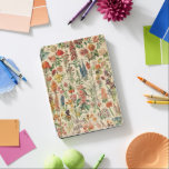 Vintage Flowers by Adolphe Millot iPad Pro Cover<br><div class="desc">Vintage Flowers by Adolphe Millot.
Please visit my store for more interesting design and more colour choice.
=> zazzle.com/colorfulworld*</div>