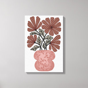 Vintage Flowers Canvas Print