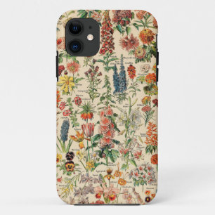 Vintage Flowers Case-Mate iPhone Case