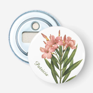 Vintage Flowers custom monogram bottle opener 3
