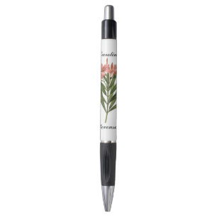 Vintage Flowers custom monogram pen 3