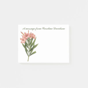 Vintage Flowers custom Post-It notes 3