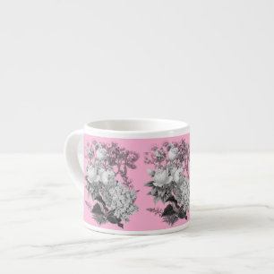 Vintage Flowers Espresso Cup