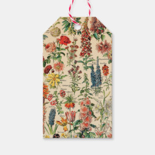 Vintage Flowers Gift Tags