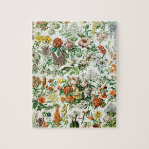 Vintage Flowers Jigsaw Puzzle