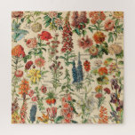 Vintage Flowers Jigsaw Puzzle<br><div class="desc">Please visit my store for more interesting design and more colour choice.
=> zazzle.com/colorfulworld*</div>