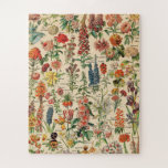Vintage Flowers Jigsaw Puzzle<br><div class="desc">Please visit my store for more interesting design and more colour choice.
=> zazzle.com/colorfulworld*</div>