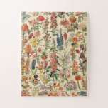 Vintage Flowers Jigsaw Puzzle<br><div class="desc">Please visit my store for more interesting design and more color choice.
=> zazzle.com/colorfulworld*</div>