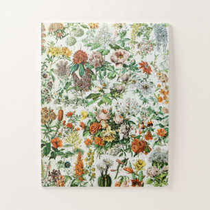 Vintage Flowers Jigsaw Puzzle