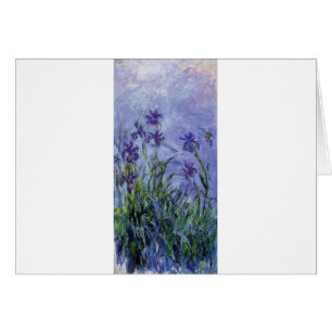 vintage flowers lilac-irises-1917 monet.