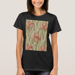Vintage Flowers Painting Sticker T-Shirt