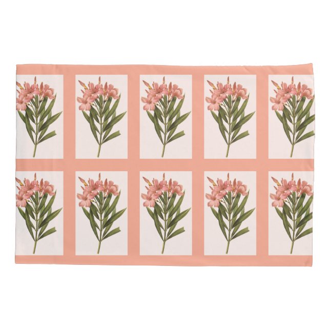 Vintage Flowers pillow cases 3 (Back)