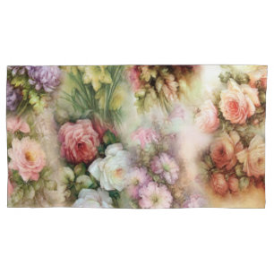 Vintage Flowers Pillowcase