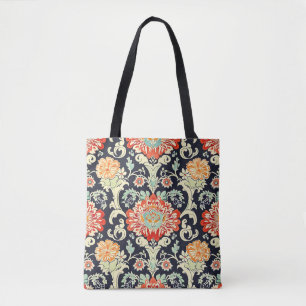 Vintage Flowers Tote Bag