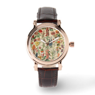 Vintage Flowers Watch